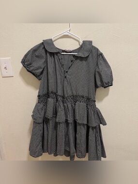 Urban Outfitters Gingham Babydoll Dress